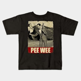 Pee Wee Herman - RETRO STYLE Kids T-Shirt